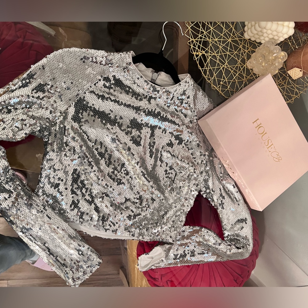 Sequin TOP LONG SLEVEE